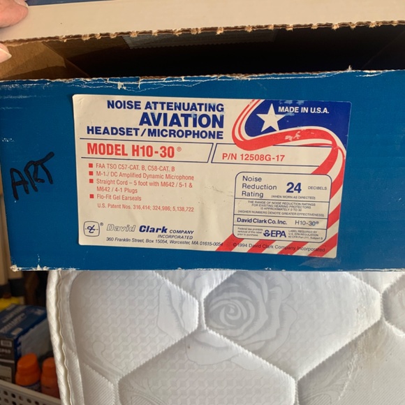 Headphone/Microphone for pilots - Picture 2 of 2